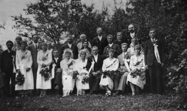 Doppelhochzeit Drechsler/Kampert in Annaberg am 30.08.1937