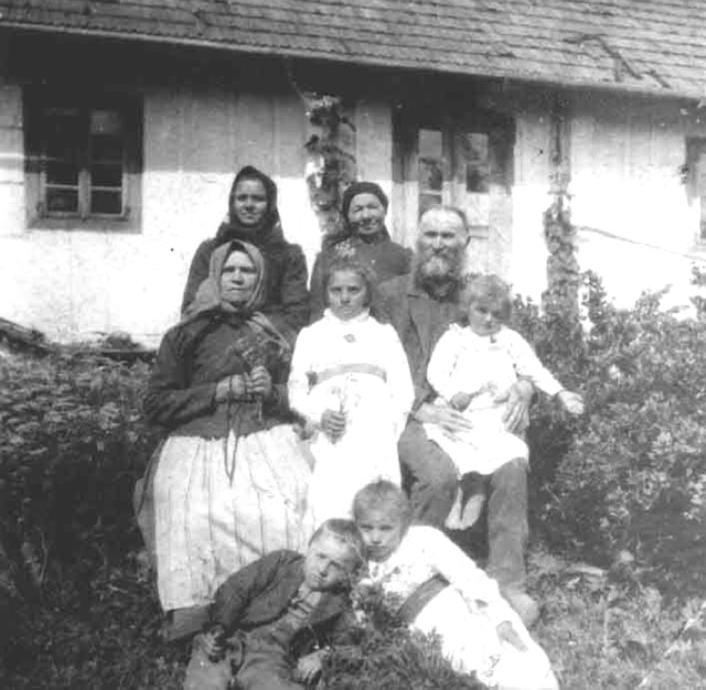 Familie Wenzel Güntner aus Felizienthal um 1919