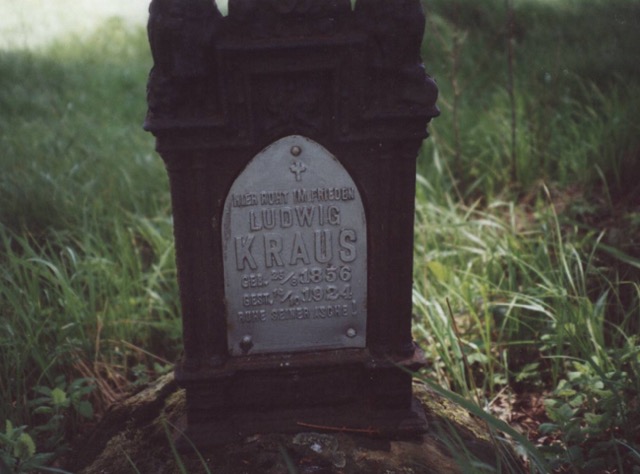 Friedhof Annaberg, Ludwig Kraus 1856-1924